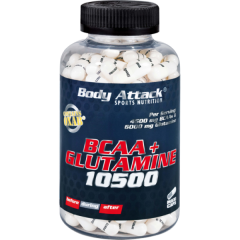 Body Attack Bcaa + Glutamine 180 Tablet